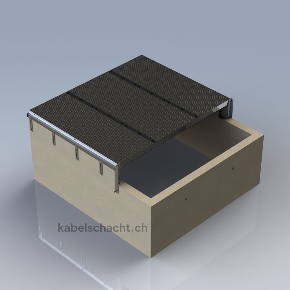 FB-17XL + Florida 17 Ohne Kabine A15 - FB17XL-A15-3D Beton begehbar