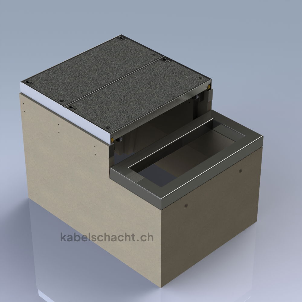 FB-9L + Florida 9 Ohne Kabine D400 - FB9L-D400-2D Beton befahrbar